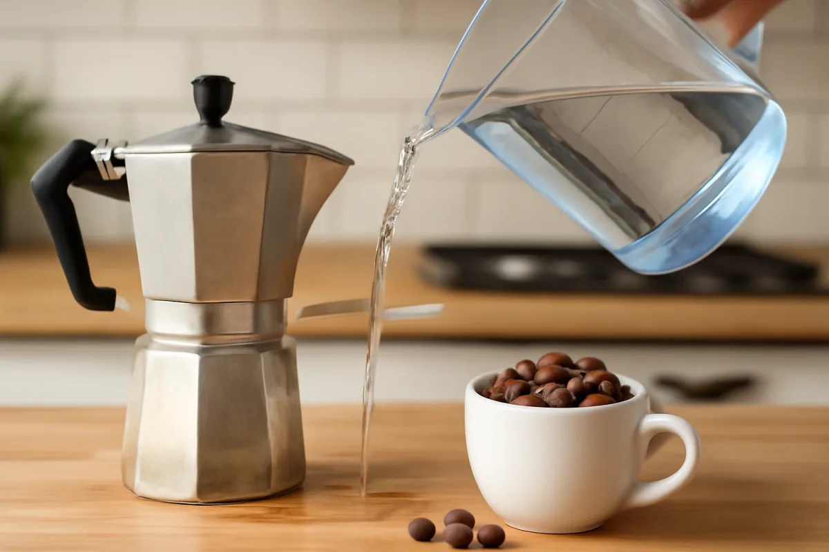 Quale acqua usare per la moka? Il piccolo dettaglio per un caffè più buono