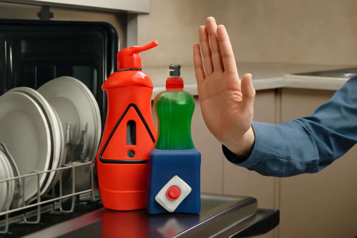 Quali detersivi evitare per la lavastoviglie? Indizi che pochi notano per non danneggiarla