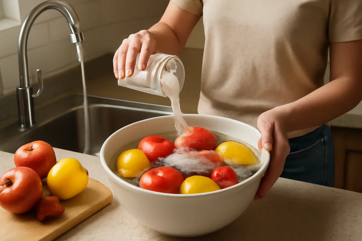 Come lavare la frutta con il bicarbonato? Il metodo più rapido e sicuro da provare