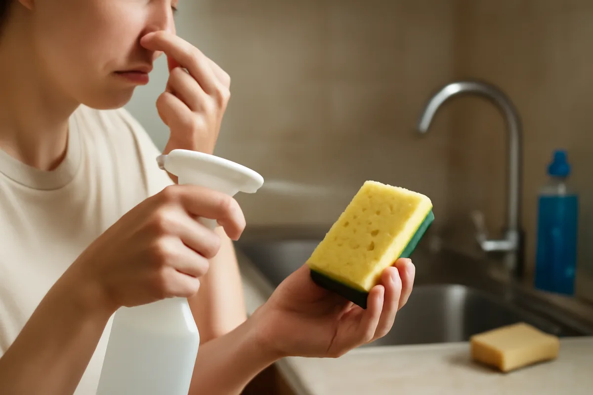 Come eliminare la puzza dalle spugne da cucina? il metodo rapido che le fa durare di più