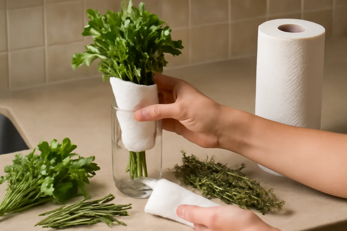 Come conservare le erbe aromatiche fresche: il trucco per non farle mai appassire