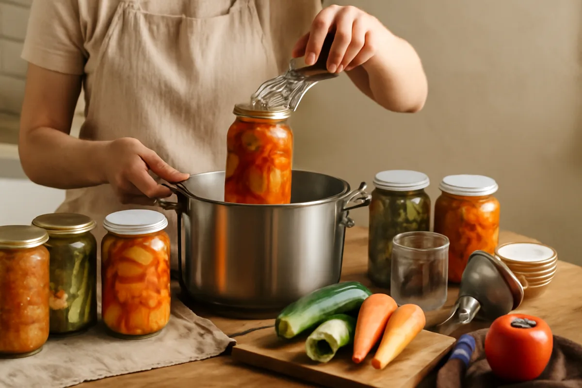 Come realizzare conserve sicure in vaso? sterilizzazione e consigli di lunga durata