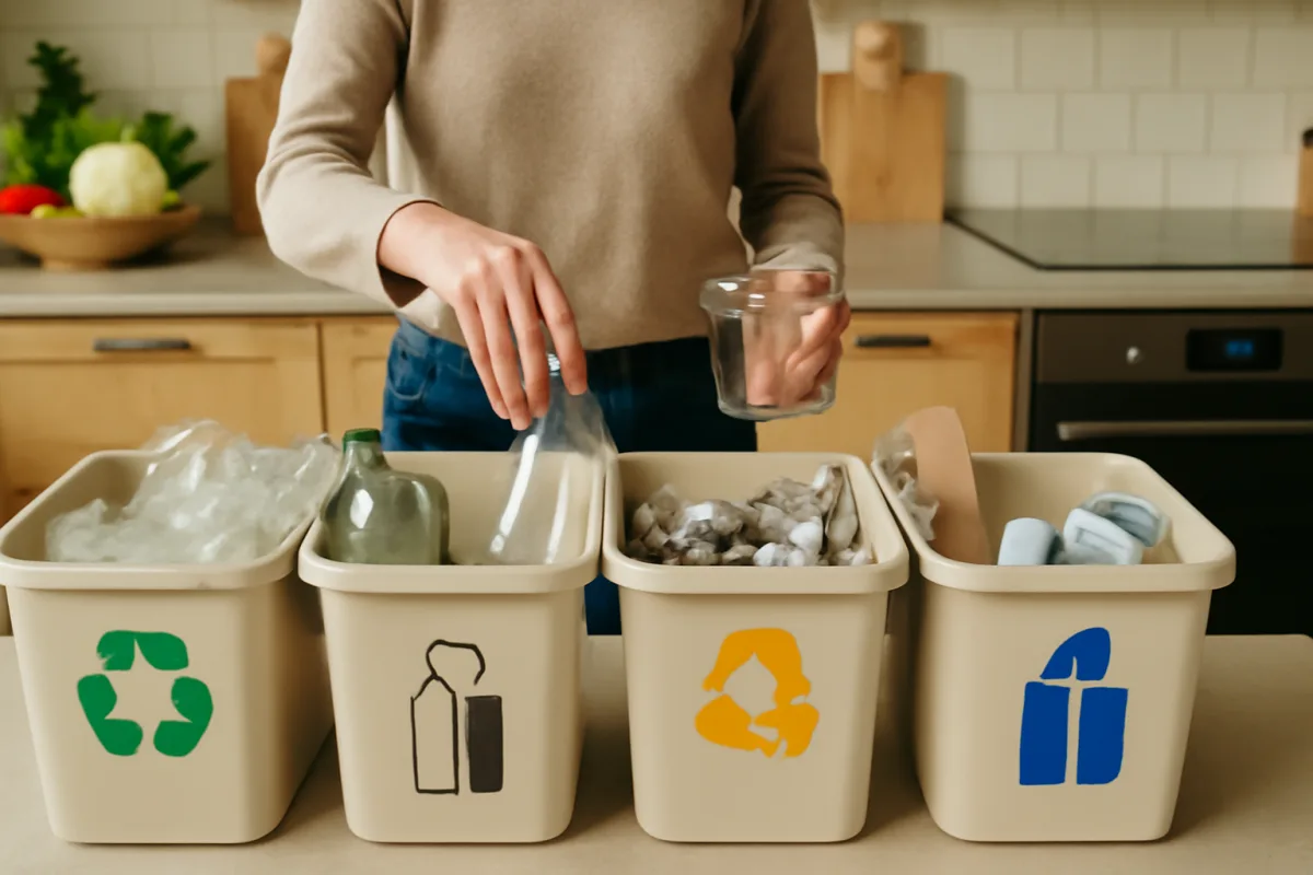 Come separare correttamente i rifiuti in cucina? procedure facili per il riciclo senza dubbi