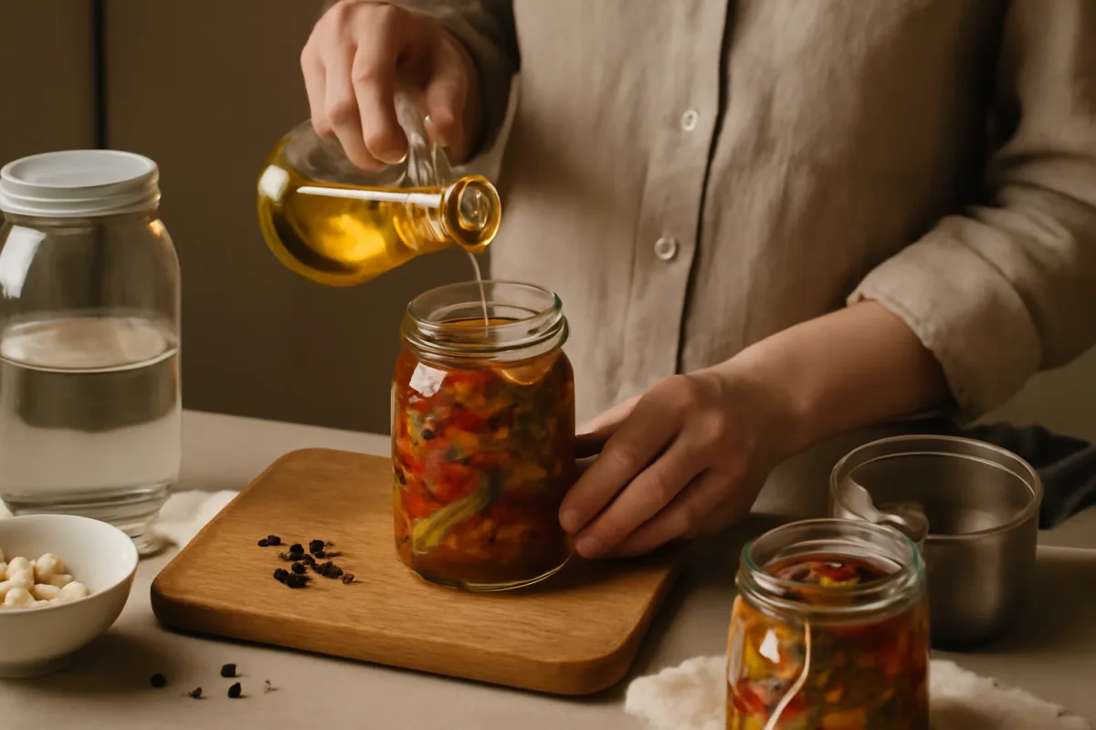 Come realizzare sott’olio in casa? passaggi per farli buoni e senza rischi