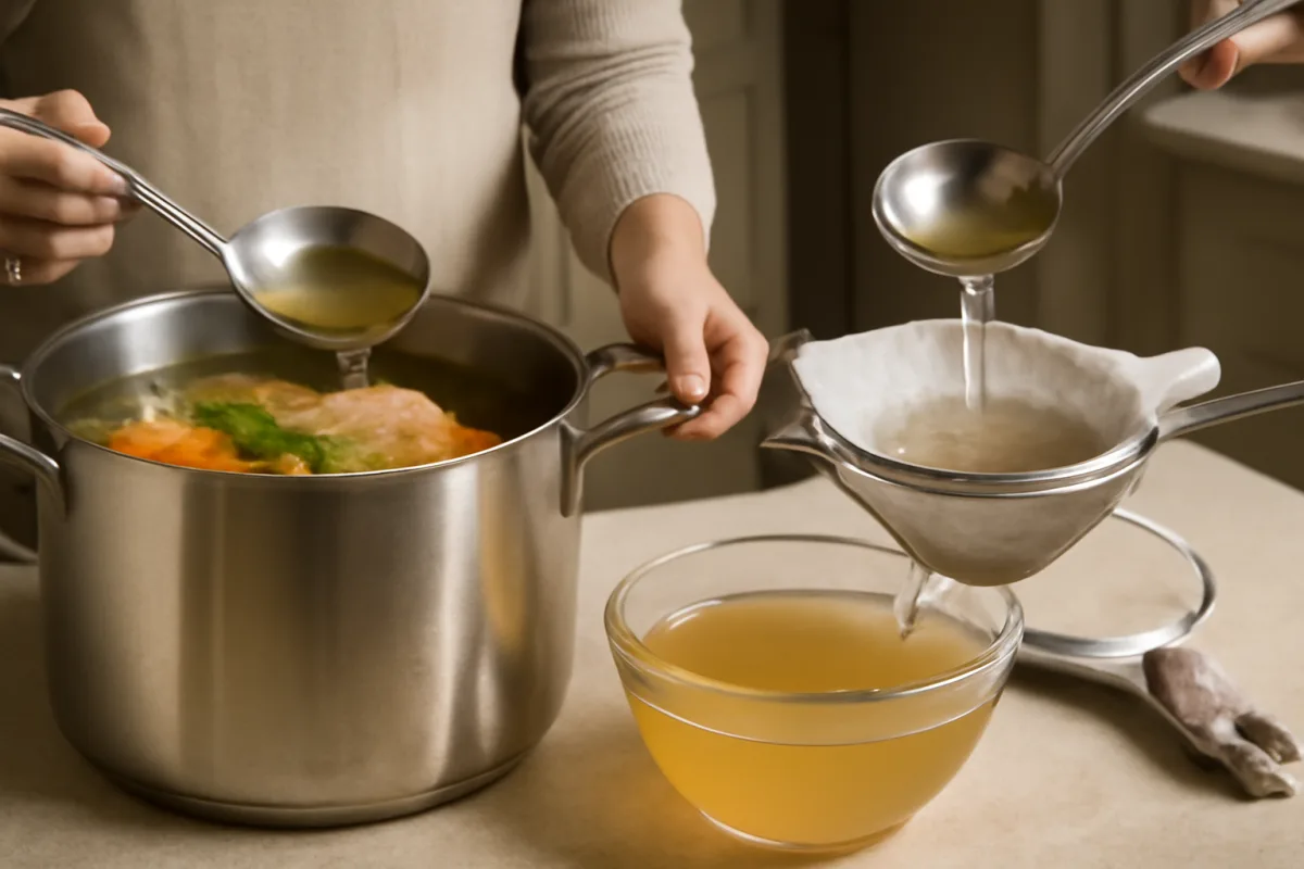 Come preparare un brodo limpido? piccoli passaggi per un risultato superiore
