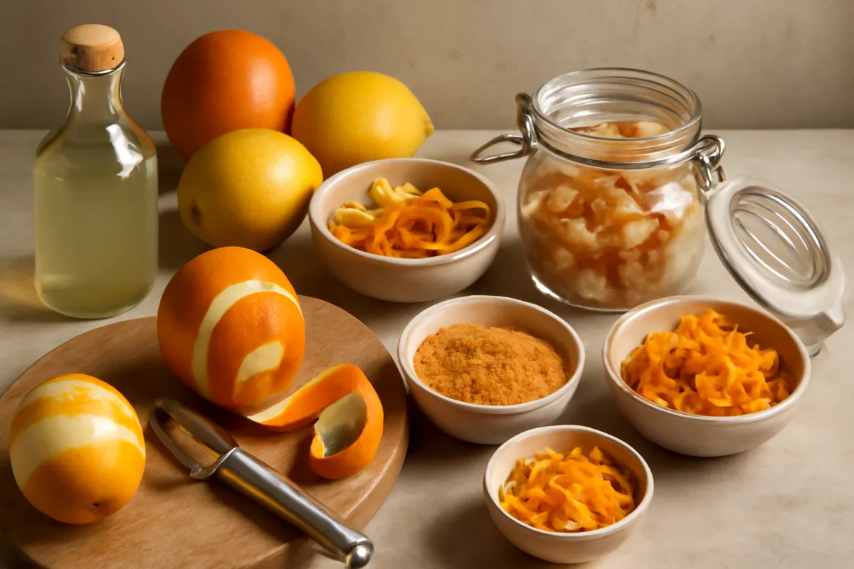 Come riciclare le bucce degli agrumi in cucina? idee originali e profumate