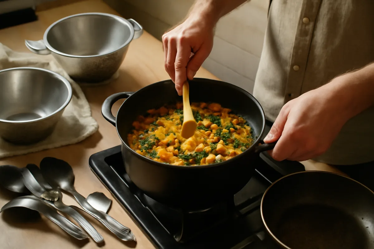 Come cucinare senza sporcare troppi utensili? la strategia del one-pot meal