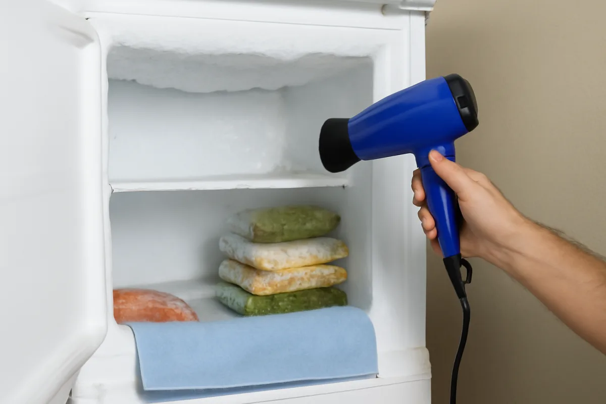 Come sbrinare il freezer rapidamente? il metodo pratico che non danneggia gli alimenti